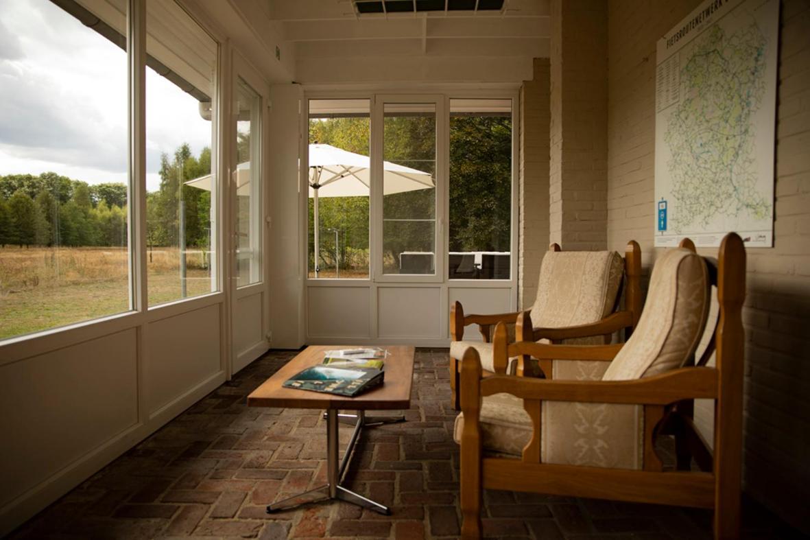 Vakantiewoning Heidebos In Het Nationaal Park Hoge Kempen Opglabbeek エクステリア 写真
